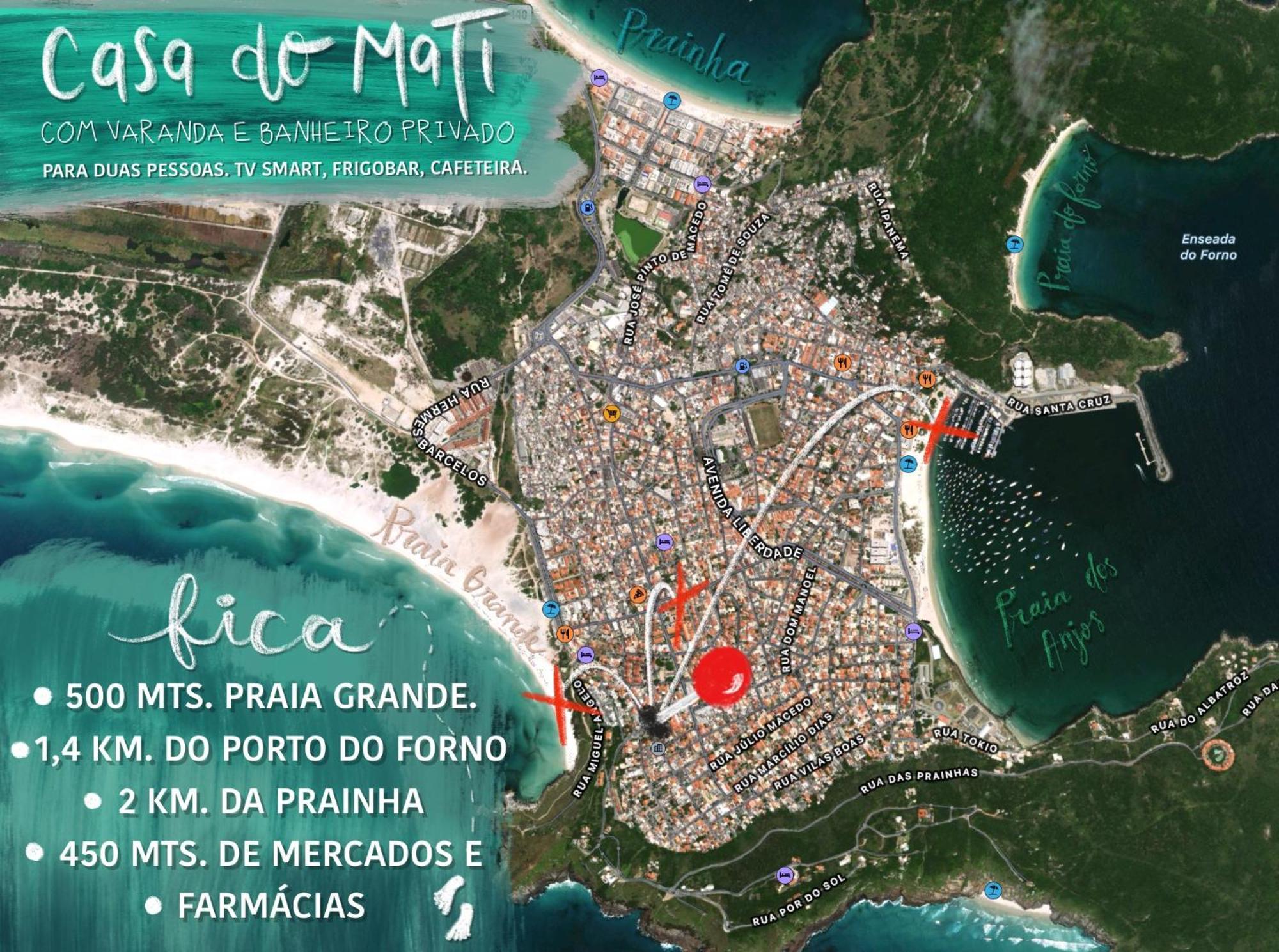 Domaticasa Leilighet Arraial do Cabo Eksteriør bilde